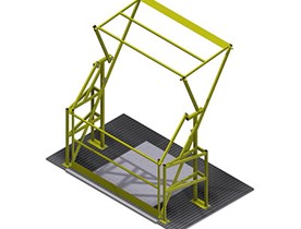 Swivel Articulated Gate