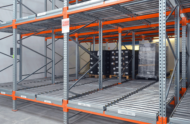 Pallet Flow Racking from Constructor