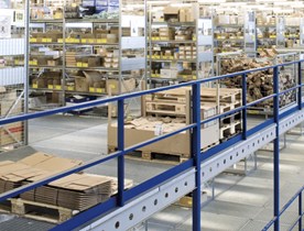 Multi-tier Shelving System